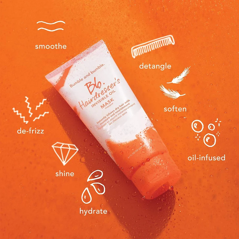 Masque pour les cheveux hydratant Hairdresser’s Invisible Oil