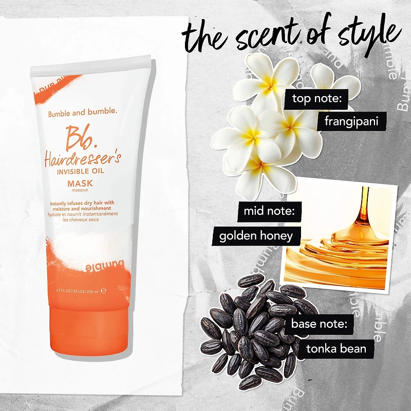 Masque pour les cheveux hydratant Hairdresser’s Invisible Oil