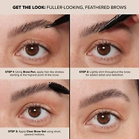 Crayon à sourcils hydrofuge ultra fin Brow Pen