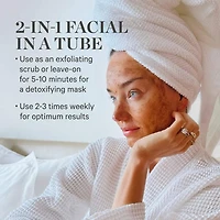 Turmeric Brightening Pore Scrub + Exfoliating Mask