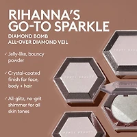 Voile diamant Diamond Bomb All-Over