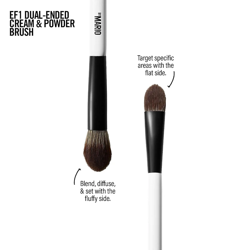 EF1 Dual-Ended Cream & Powder Brush