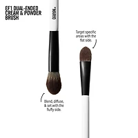 EF1 Dual-Ended Cream & Powder Brush