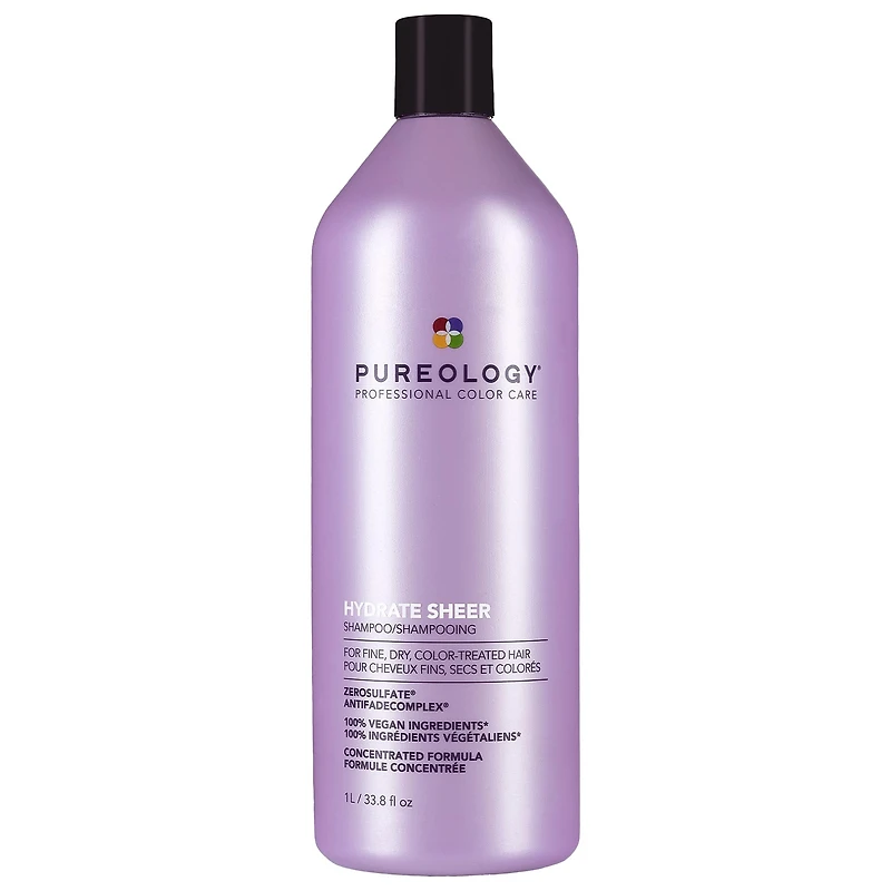 Pureology Hydrate Sheer Shampoo for Fine Hair fl oz/ mL