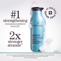 Shampooing Strength Cure pour cheveux abîmés