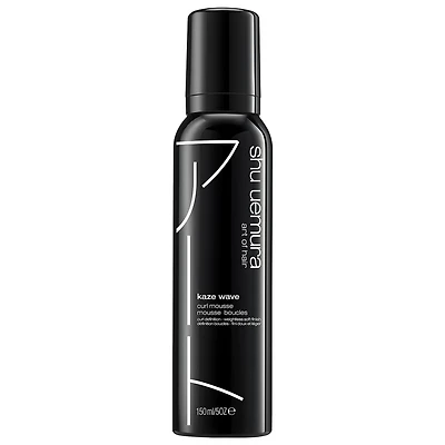 Mousse coiffante pour définir boucles et ondulations Kaze Wave