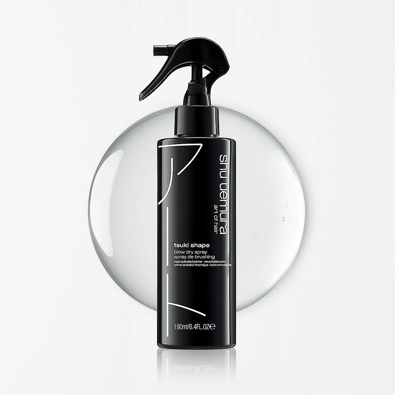 Tsuki Shape Heat-Activated Blow Dry Spray