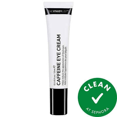 The INKEY List Caffeine De-puffing + Dark Circle Eye Cream 0.5 oz/ 15 mL