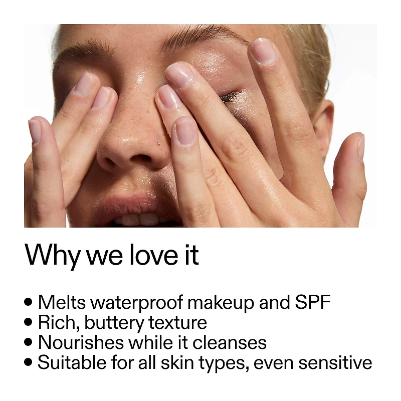 Baume nettoyant démaquillant à l’avoine de Lotus