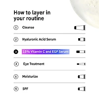 15% Vitamin C and EGF Brightening Serum