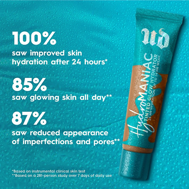 Fond de teint Hydromaniac Glowy Tinted Hydrator