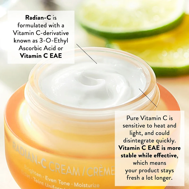 Crème Radian-C avec vitamine C
