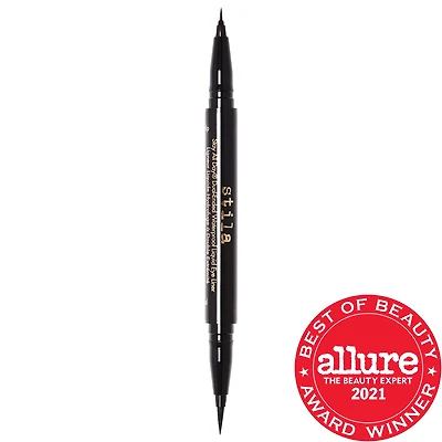 stila Stay All Day® Dual-Ended Waterproof Liquid Eye Liner Intense Black 0.033 oz/ 1 mL