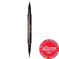stila Stay All Day® Dual-Ended Waterproof Liquid Eye Liner Intense Black 0.033 oz/ 1 mL