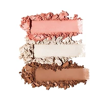 Palettes pour le visage – poudre bronzante, illuminateur et fard à joues tout-en-un