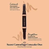 Duo anticernes en bâton Correction et Lumière Secret Camouflage