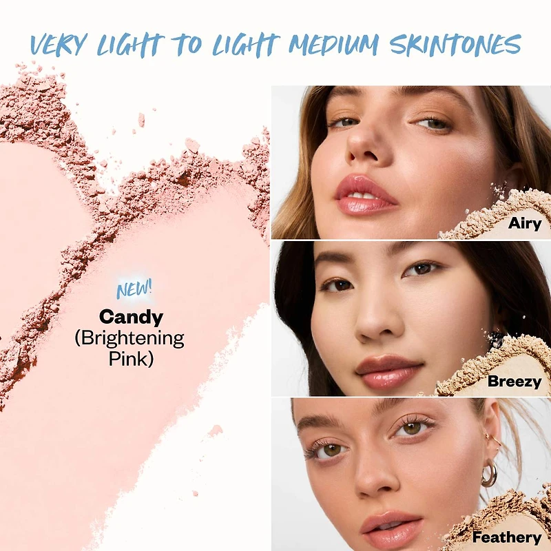 Poudre végane fixatrice et lissante sans talc Cloud Set Baked