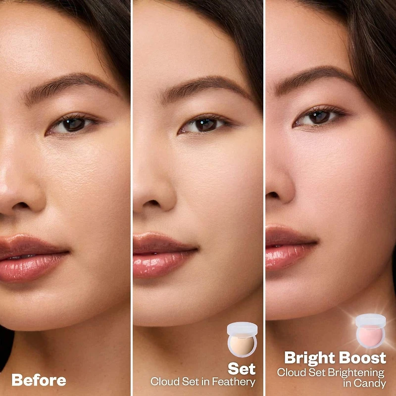Poudre végane fixatrice et lissante sans talc Cloud Set Baked