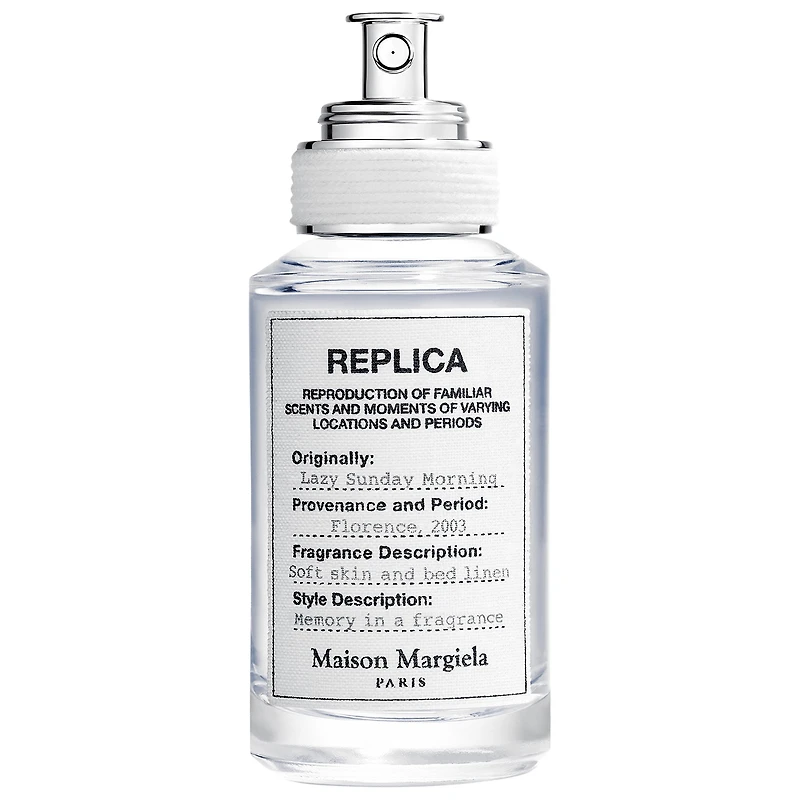 Eau de toilette Lazy Sunday Morning ’REPLICA’ avec musc blanc, muguet et iris
