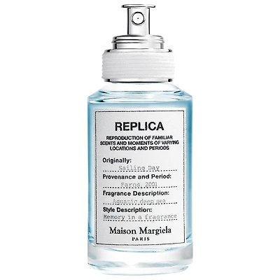 Eau de toilette avec accord aquatique et iris Sailing Day REPLICA’