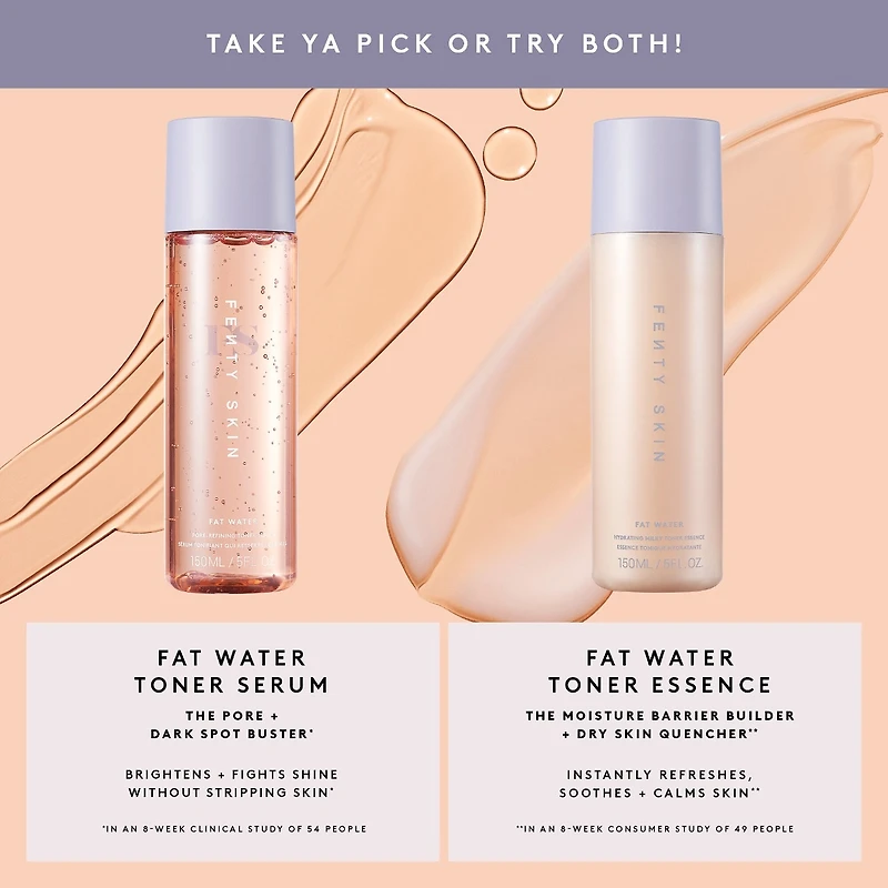 Sérum tonique affinant les pores à la niacinamide de Fat Water avec cerise de Barbade