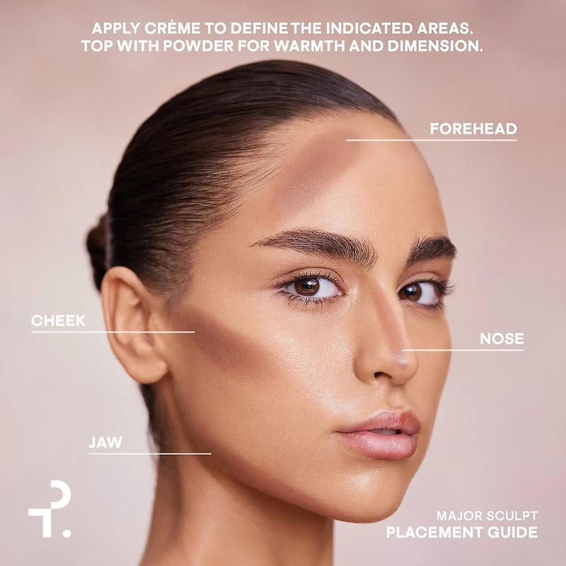 Duo crème effet contour et poudre bronzante sculptantes Major Sculpt
