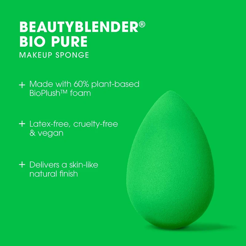 Éponge de maquillage durable et écologique Bio Pure