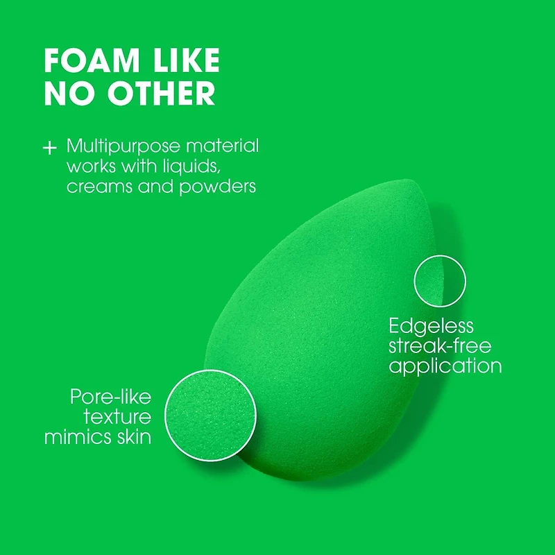 Éponge de maquillage durable et écologique Bio Pure