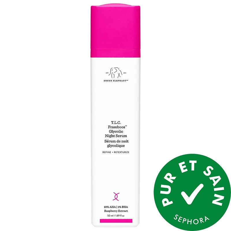 T.L.C. Framboos™ Glycolic Resurfacing Night Serum