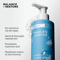 RESIST Perfectly Balanced Foaming Cleanser with Hyaluronic Acid						