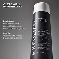 Skin Perfecting 2% BHA Exfoliating Toner for Clear