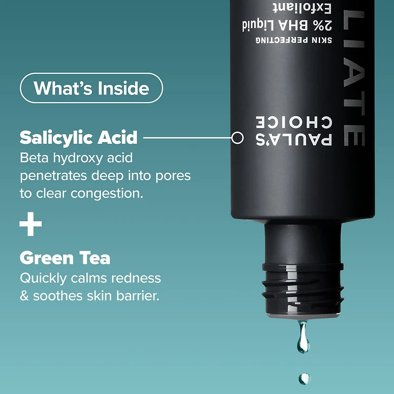 Skin Perfecting 2% BHA Exfoliating Toner for Clear
