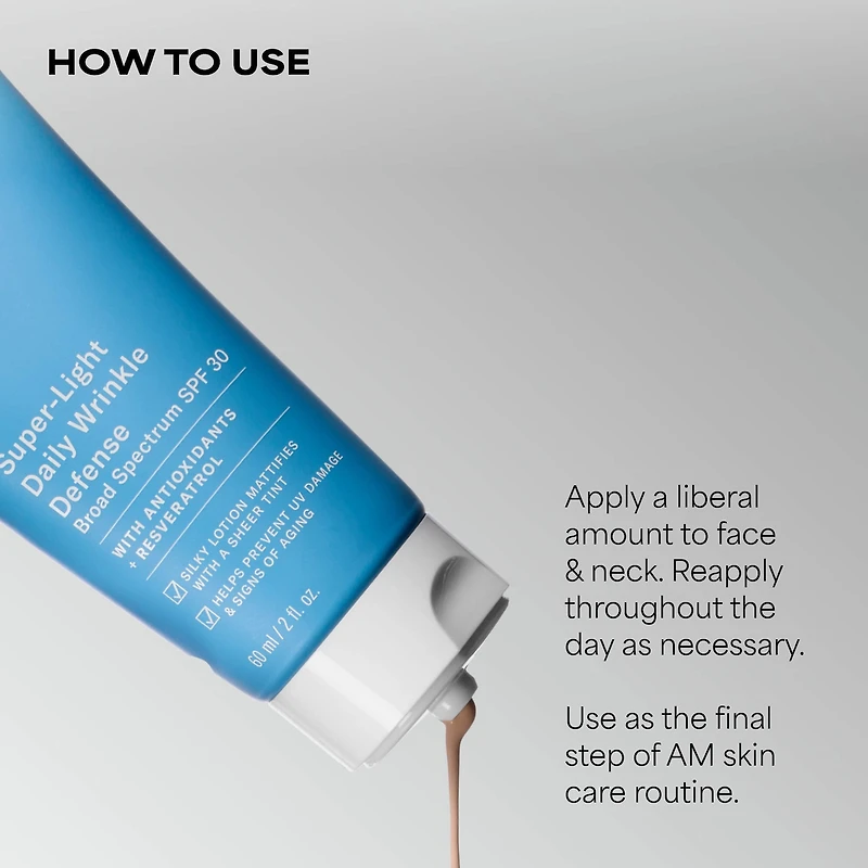 RESIST Super-Light Daily Wrinkle Defense Face Sunscreen SPF 30