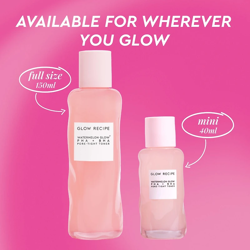 Watermelon Glow PHA + BHA Pore-Tight Toner