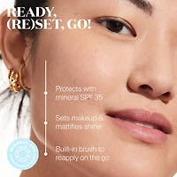 100% Mineral (Re)setting Powder Face Sunscreen SPF 35