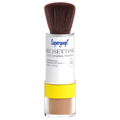 100% Mineral (Re)setting Powder Face Sunscreen SPF 35