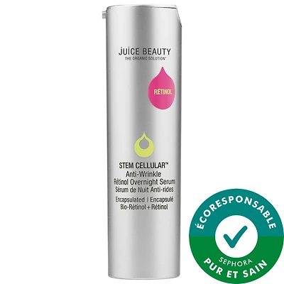 Sérum de nuit antirides avec 2,5 % de biorétinol STEM CELLULAR™