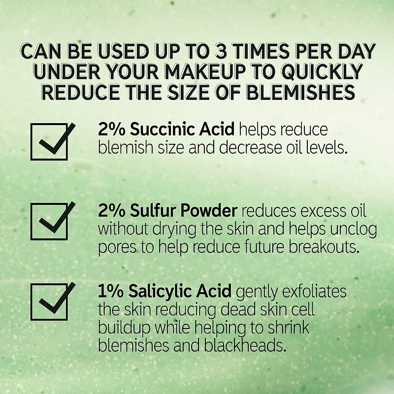 Succinic Acid Treatment