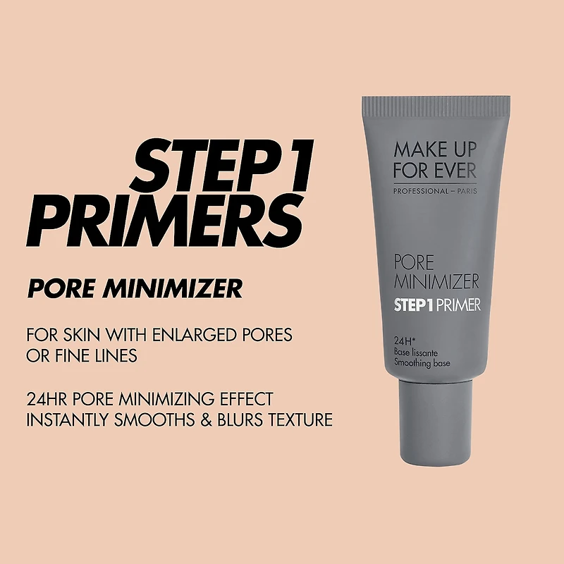 Étape 1 – Base réductrice de pores