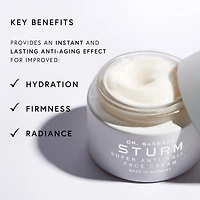 Super Anti-Aging Face Cream — Advanced Anti-Aging Moisturizer with Hyaluronic Acid & Antioxidants for Mature Skin