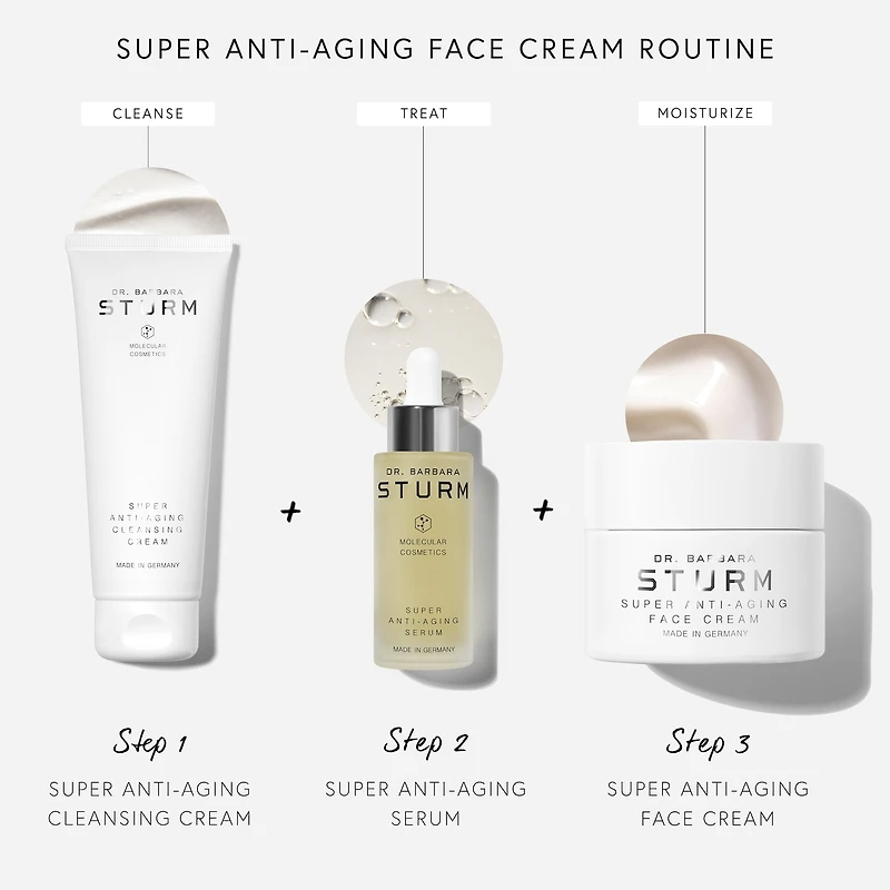 Super Anti-Aging Face Cream — Advanced Anti-Aging Moisturizer with Hyaluronic Acid & Antioxidants for Mature Skin