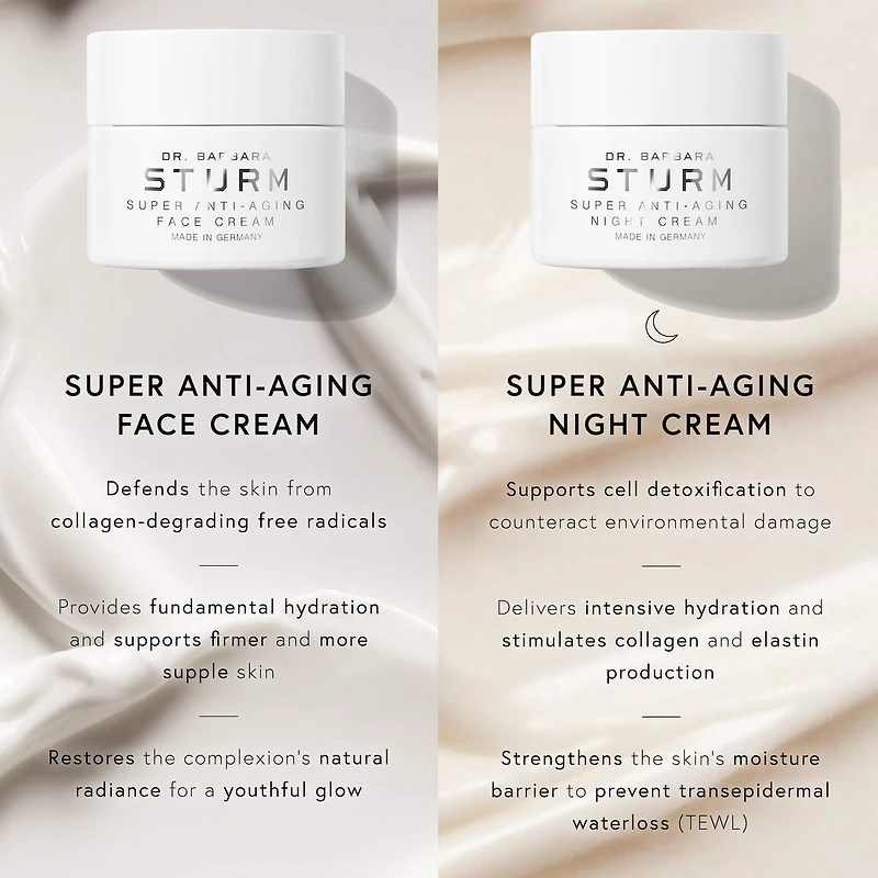 Super Anti-Aging Face Cream — Advanced Anti-Aging Moisturizer with Hyaluronic Acid & Antioxidants for Mature Skin