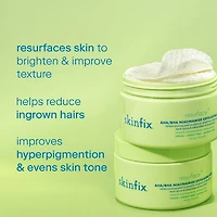 Resurface+ AHA/BHA Niacinamide Exfoliating Pads for Face and Targeted Body