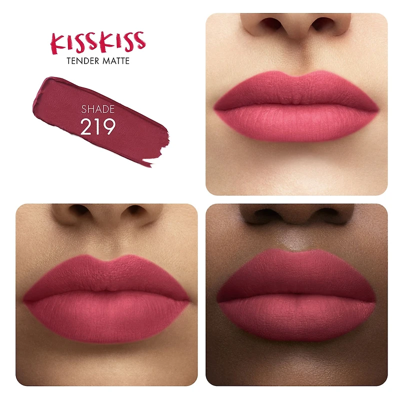 Rouge à lèvres KissKiss Tender Matte