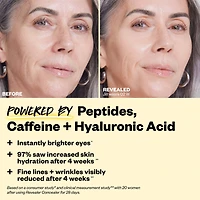 Anticernes super crémeux et illuminateur Revealer avec caféine acide hyaluronique