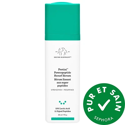 Sérum lissant aux peptides puissants Protini™ avec acide lactique