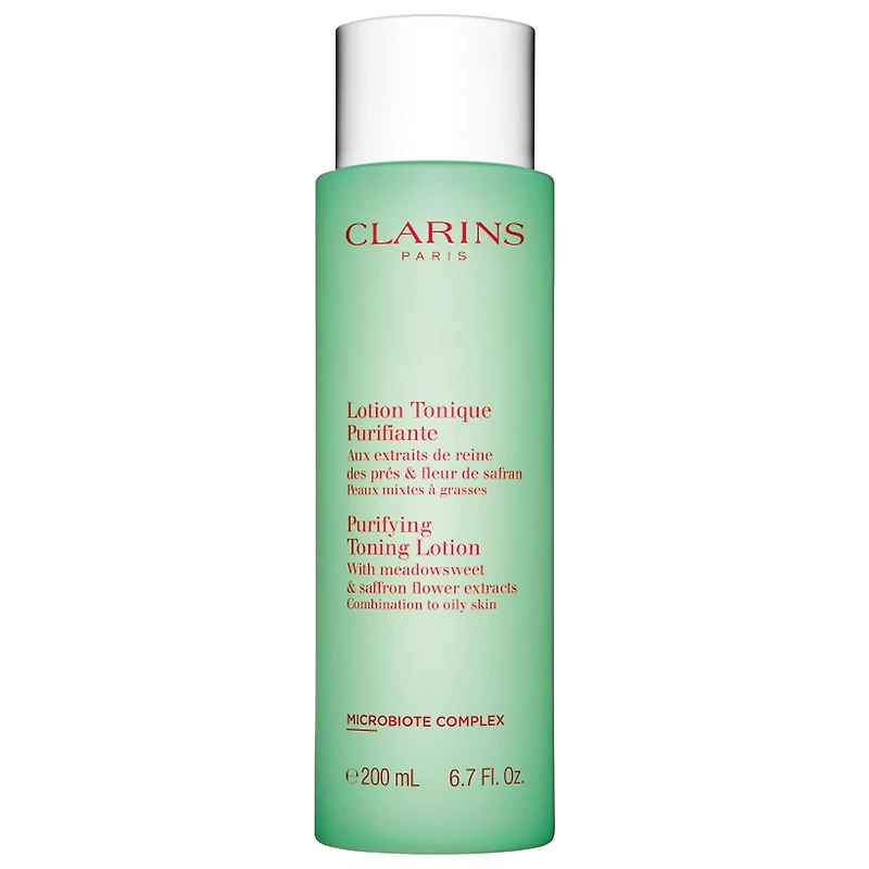 Lotion tonique purifiante aux extraits de reine-des-prés et de fleur de safran
