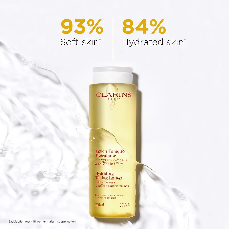 Lotion tonique hydratante avec aloès