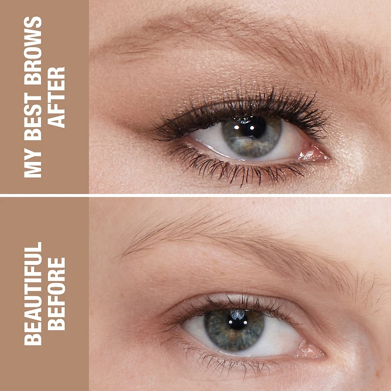Crayon à sourcils ressemblant des poils rechargeable Brow Cheat