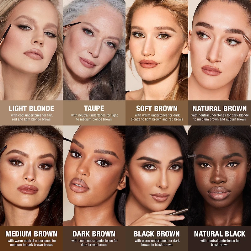 Crayon à sourcils ressemblant des poils rechargeable Brow Cheat
